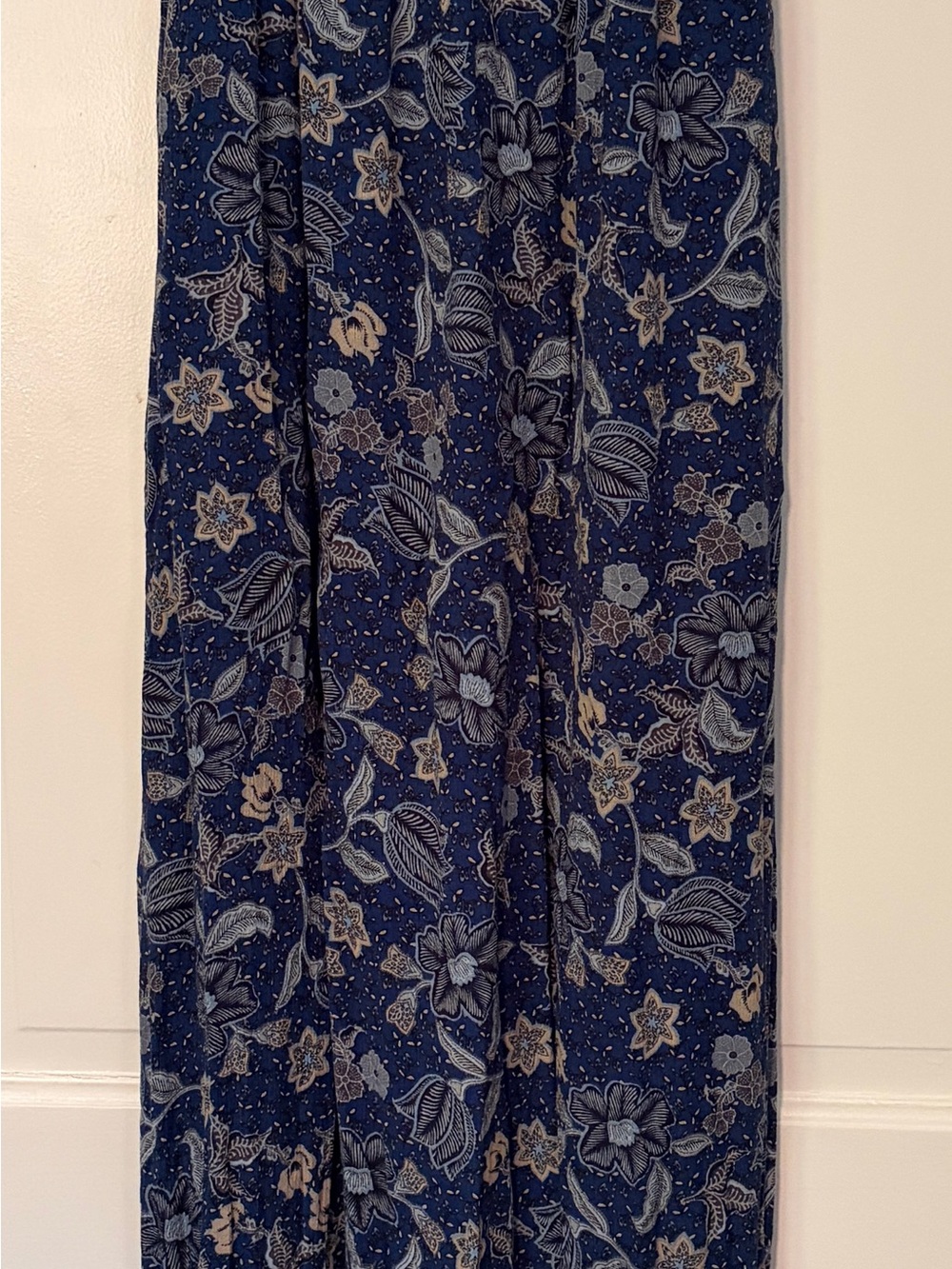 Roan + Ryan Blue Floral Dress
